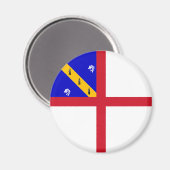 Herm-vlag Magneet (Voorkant / Achterkant)