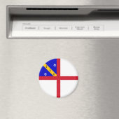 Herm-vlag Magneet (Insitu (Vaatwasser))