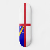 Herm-vlag Persoonlijk Skateboard (Voorkant)