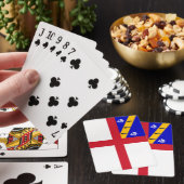 Herm-vlag Pokerkaarten (Insitu)