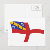 Herm Vlag Postkaart (Voorkant / Achterkant)