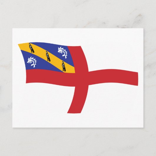 Herm Vlag Postkaart (Voorkant)