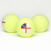 Herm-vlag Tennisballen (Multi)