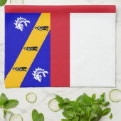 Herm-vlag Theedoek (Gevouwen)