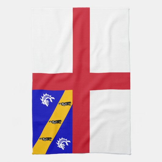 Herm-vlag Theedoek (Verticaal)