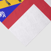Herm-vlag Tissuepapier (Detail)