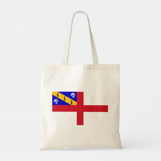 Herm-vlag Tote Bag (Achterkant)