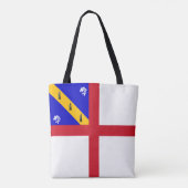 Herm-vlag Tote Bag (Achterkant)