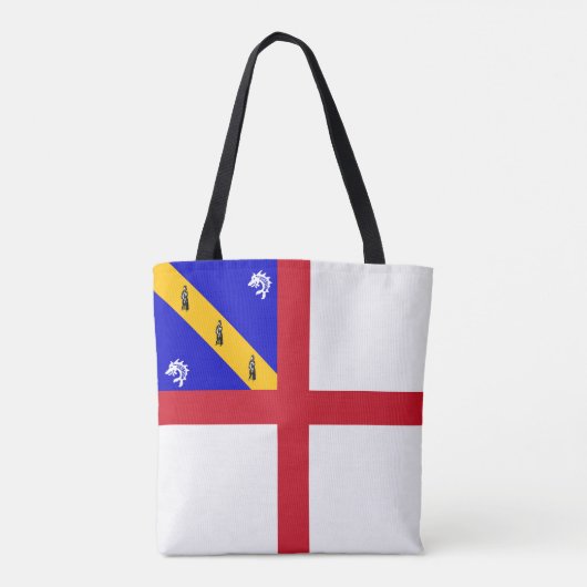 Herm-vlag Tote Bag (Achterkant)
