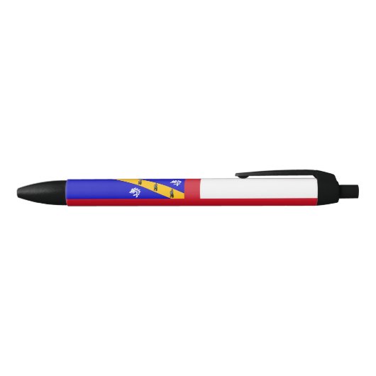 Herm-vlag Zwarte Inkt Pen (Bovenkant)