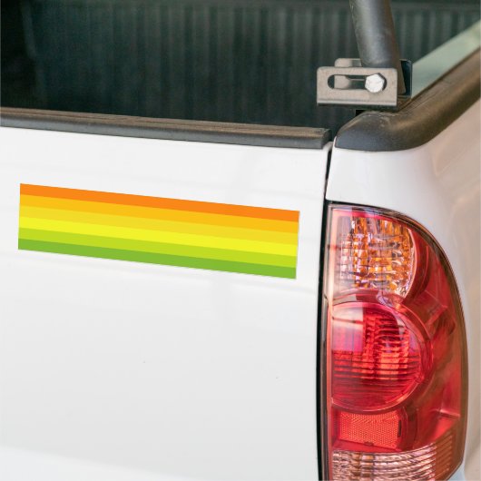 Hermafrodiet Pride Bumpersticker (Op Truck)