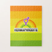 HERMAFRODIET REGENBOOG LEGPUZZEL (Verticaal)