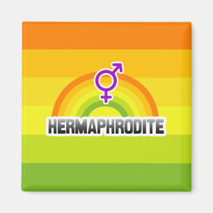 HERMAFRODIET REGENBOOG MAGNEET