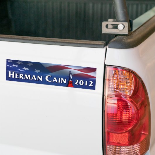 Herman Cain 2012 Bumpersticker (Op Truck)