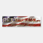 Herman Cain 2012 bumpersticker (Voorkant)