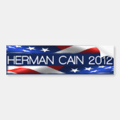 Herman Cain 2012 Bumpersticker (Voorkant)