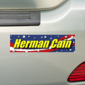 Herman Cain 2012 Bumpersticker (Op auto)