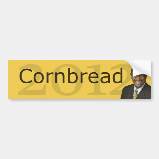 Herman Cain 2012 Maisbrood Bumpersticker (Voorkant)