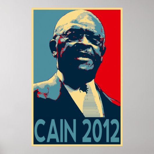 Herman Cain 2012 Poster (Voorkant)