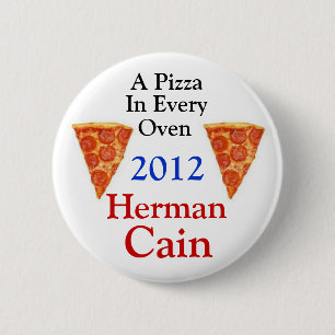 Herman Cain 2012 Ronde Button 5,7 Cm