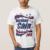 Herman Cain 2012 T-shirt (Voorkant)