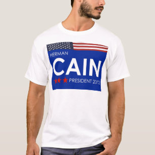 Herman Cain 2012 T-shirt