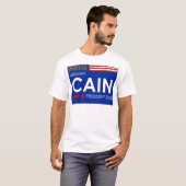 Herman Cain 2012 T-shirt (Voorkant volledig)