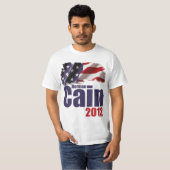 Herman Cain 2012 T-shirt (Voorkant volledig)