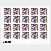 Herman Cain 2012 Vierkante Sticker (Vel)