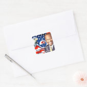 Herman Cain 2012 Vierkante Sticker (Envelop)