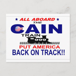 Herman Cain Briefkaart