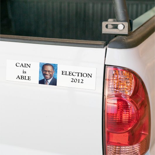 Herman Cain Bumpersticker (Op Truck)