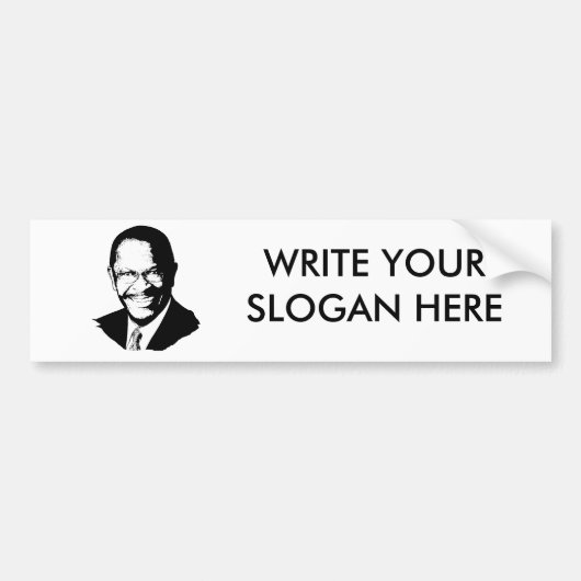 Herman Cain Bumpersticker (Voorkant)