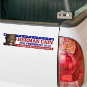 Herman Cain For President 2012 Bumpersticker (Op Truck)