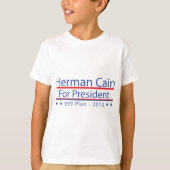 Herman Cain Plan 999 T-shirt (Voorkant)