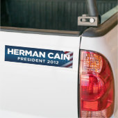 Herman Cain President 2012 Bumpersticker (Op Truck)
