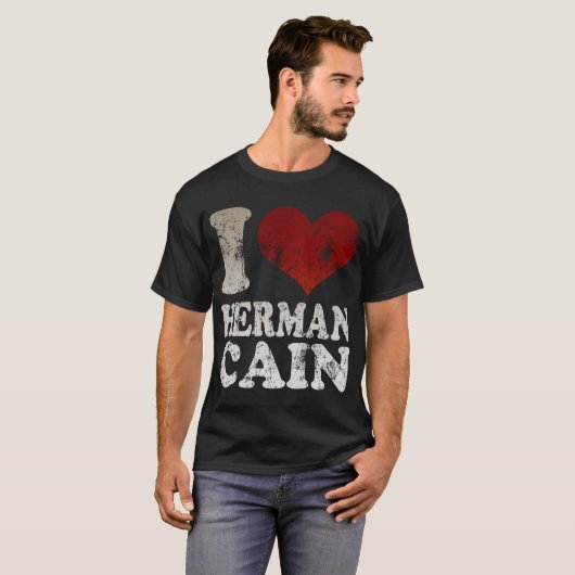 Herman Cain t shirt (Voorkant volledig)