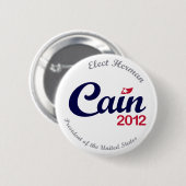 Herman Cain voor President 2012 "Spirit" Button 2. (Voorkant /achterkant)