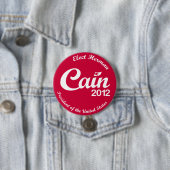 Herman Cain voor President 2012 "Spirit" Button R (In situ)