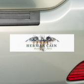 Herman Cain voor President Bumpersticker (Op auto)