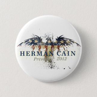 Herman Cain voor President Ronde Button 5,7 Cm