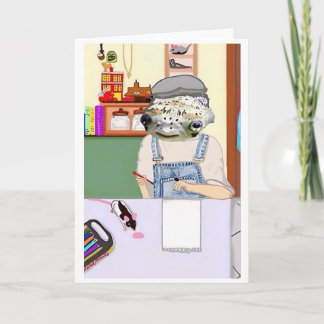 Herman De Ongedierte Rat 🐀 en Visachtige pinkyjai Kaart