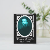 Herman Melville Briefkaart (Staand voorkant)