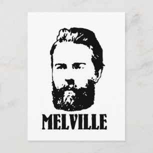 Herman Melville Briefkaart