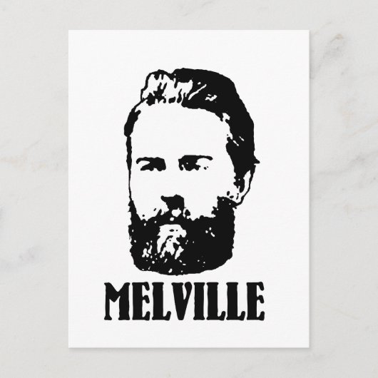 Herman Melville Briefkaart (Voorkant)