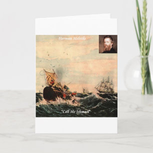 Herman Melville Call Me Ishmael Citaat Kaart