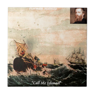 Herman Melville Call Me Ishmael Citaat Tegeltje
