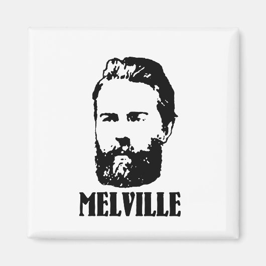 Herman Melville Magneet (Voorkant)