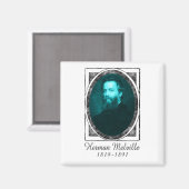 Herman Melville Magneet (Voorkant / Achterkant)