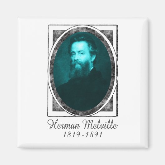 Herman Melville Magneet (Voorkant)